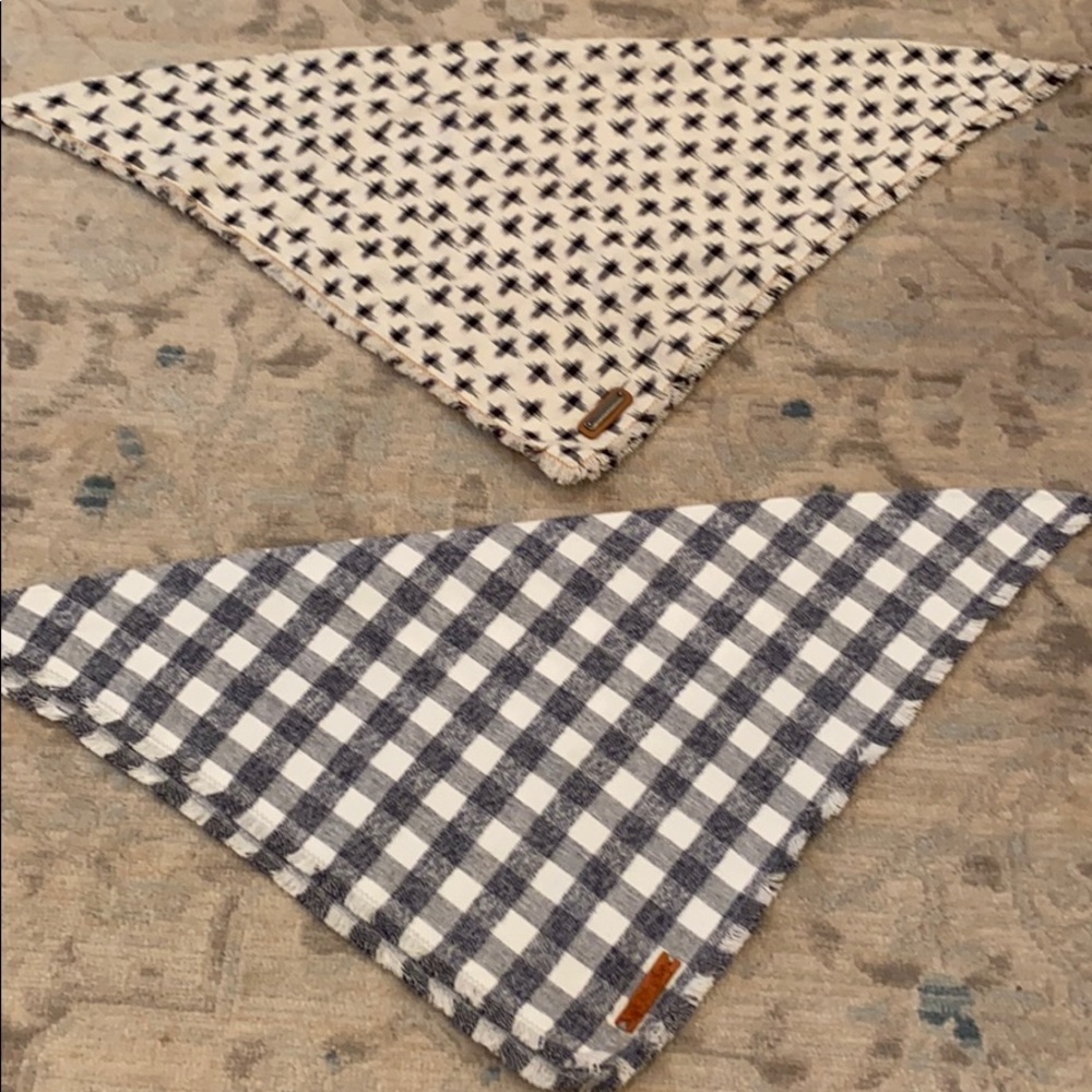 2 dog bandanas